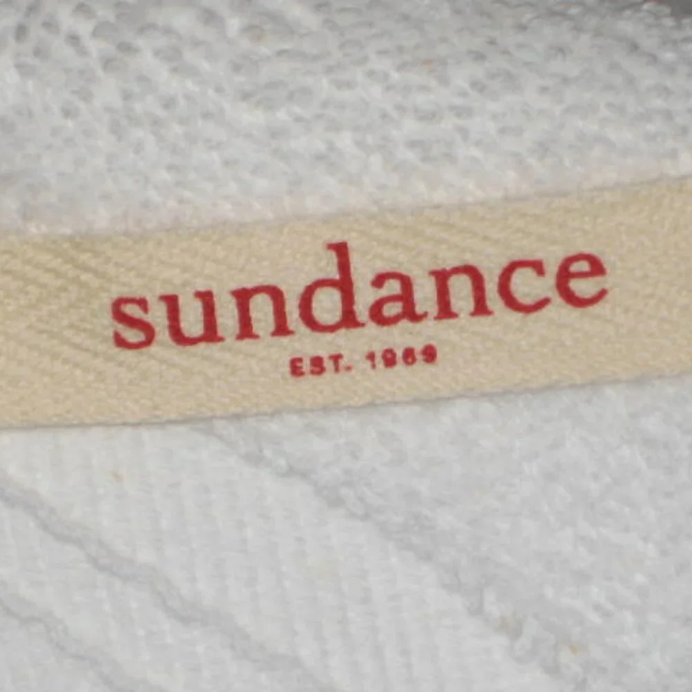 NWT Set of 2 Sundance Hand Towels White Original Package Cotton Made in Turkey
